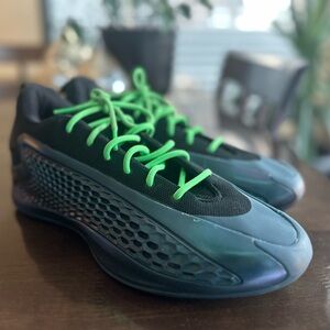 adidas AE 1 Low (Anthony Edwards) “Arctic Night / Screaming Green” — Men’s US 12